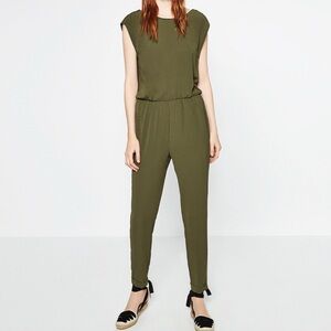 Zara Green Women's Jumpsuit‎
